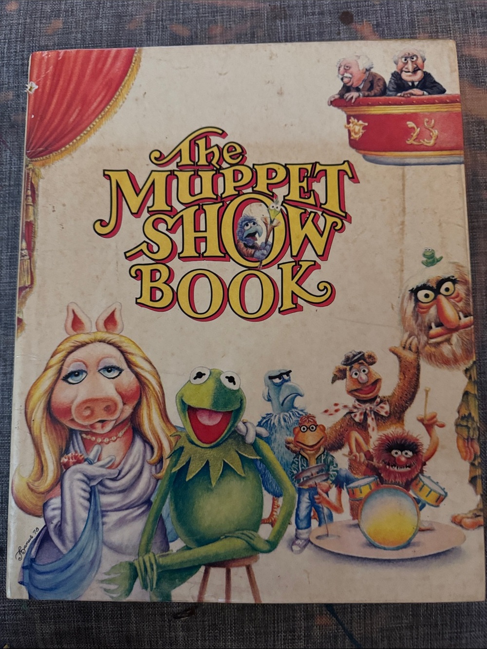 Abrams Books The Muppet Show Book - Cream, Red, Green, Yellow, Blue